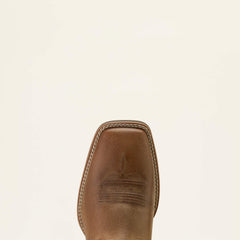 Ariat / Sport Steer Skull Wide Square Toe Cowboy Boot