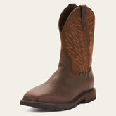 Ariat / Groundbreaker Wide Square Toe Waterproof Steel Toe Work Boot