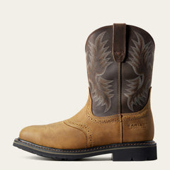 Ariat / Sierra Wide Square Toe Steel Toe Work Boot