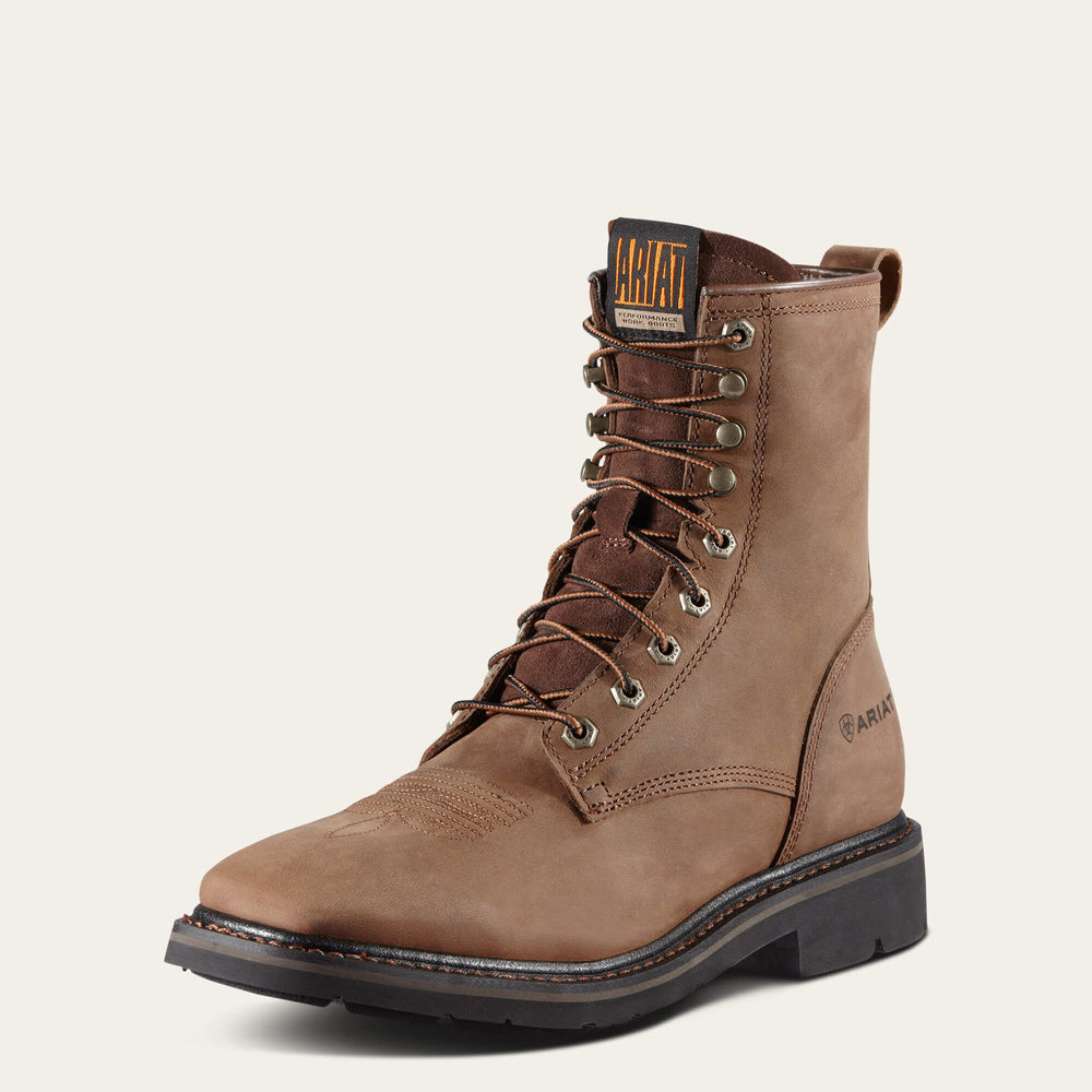 Ariat / Cascade 8" Wide Square Toe Work Boot