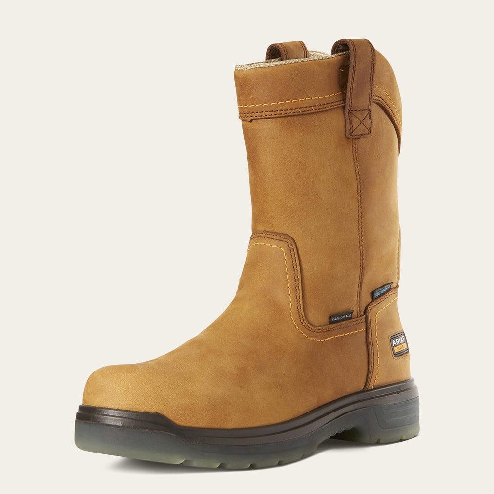 Ariat / Turbo Pull-On Waterproof Carbon Toe Work Boot