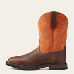 Ariat / Groundbreaker Wide Square Toe Steel Toe Work Boot