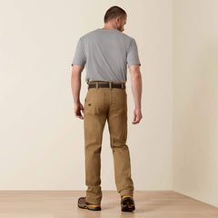 Ariat / Rebar M4 Relaxed DuraStretch Washed Twill Dungaree Boot Cut Pant