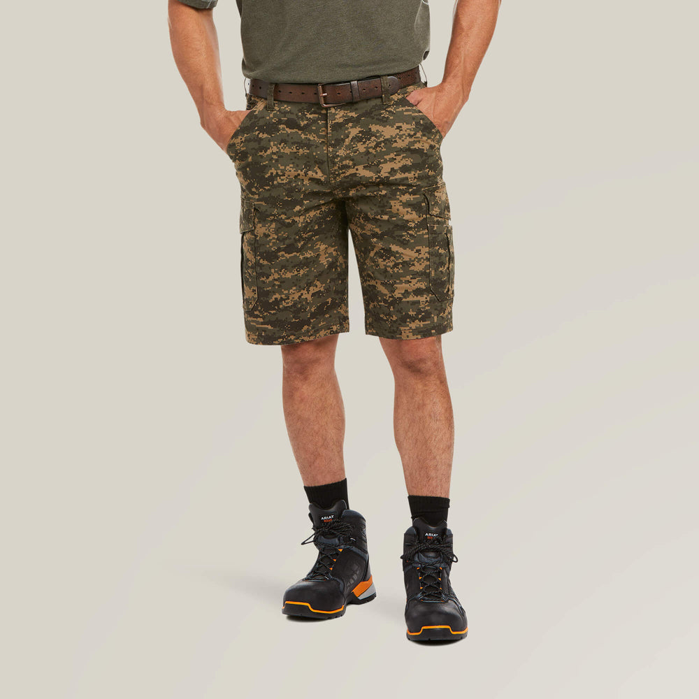Ariat / Rebar DuraStretch Made Tough Cargo 11" Short