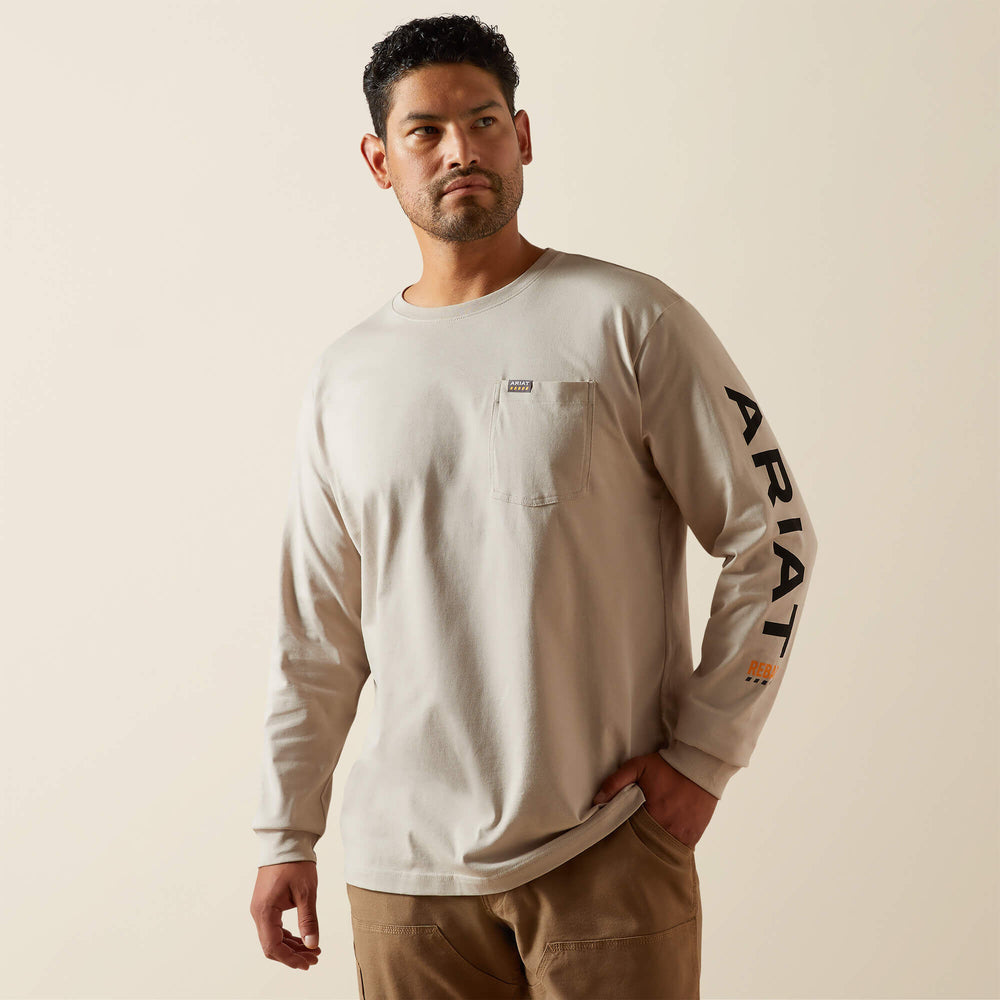 Ariat / Rebar Cotton Strong Standard Logo Pocket T-Shirt