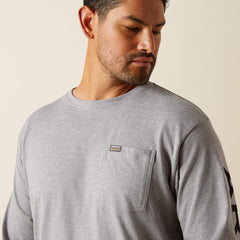 Ariat / Rebar Cotton Strong Standard Logo Pocket T-Shirt