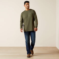 Ariat / Rebar Cotton Strong Standard Logo Pocket T-Shirt