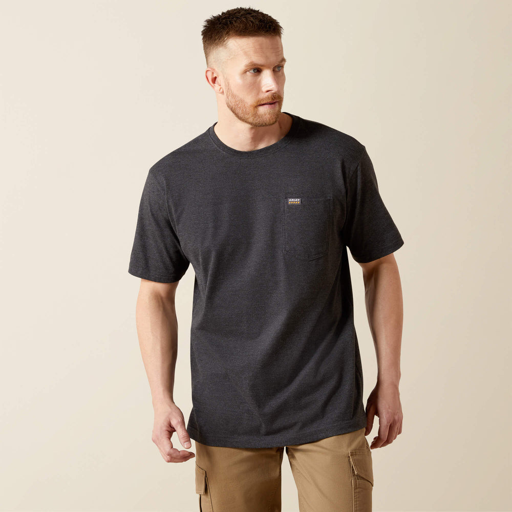 Ariat / Rebar Cotton Strong Standard Pocket T-Shirt