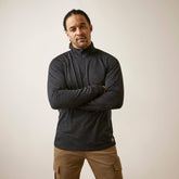 Ariat / Rebar Gridwork Baselayer 1/4 Zip T-Shirt