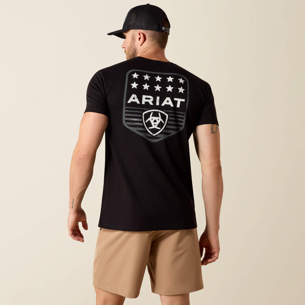 Ariat / Ariat Stripe Patriotic Badge T-Shirt