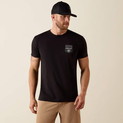 Ariat / Ariat Stripe Patriotic Badge T-Shirt