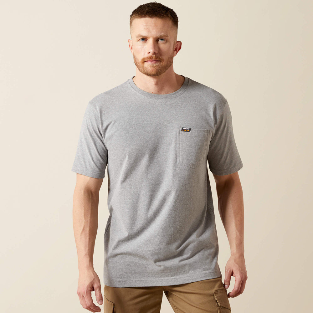 Ariat / Rebar Cotton Strong Standard Pocket T-Shirt