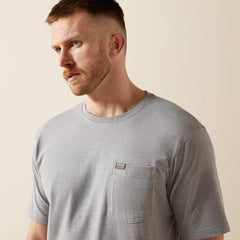 Ariat / Rebar Cotton Strong Standard Pocket T-Shirt