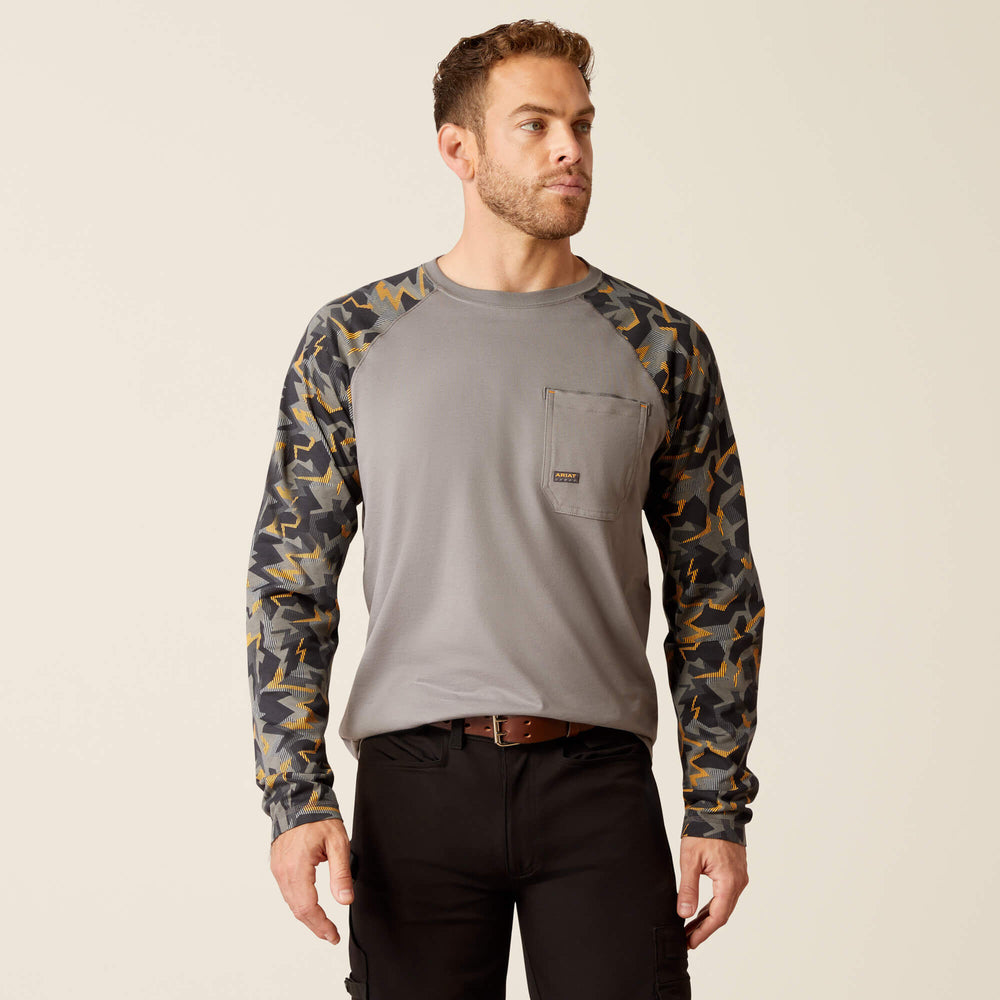 Ariat / Rebar Workman Baseball T-Shirt