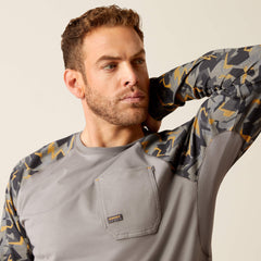 Ariat / Rebar Workman Baseball T-Shirt