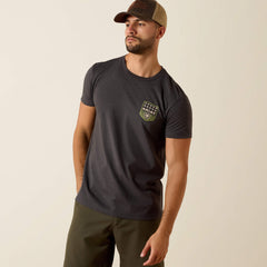 Ariat / Ariat Stripe Patriotic Badge T-Shirt
