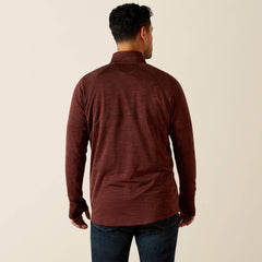 Ariat / Rebar Gridwork Baselayer 1/4 Zip T-Shirt