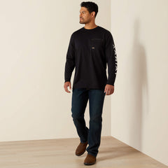 Ariat / Rebar Workman Bolt Skull T-Shirt