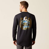 Ariat / Rebar Workman Chrome Moto Eagle T-Shirt
