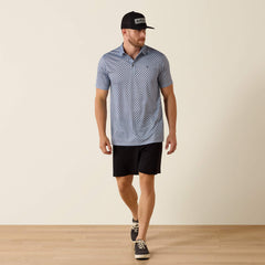 Ariat / All Over Print Fitted Polo