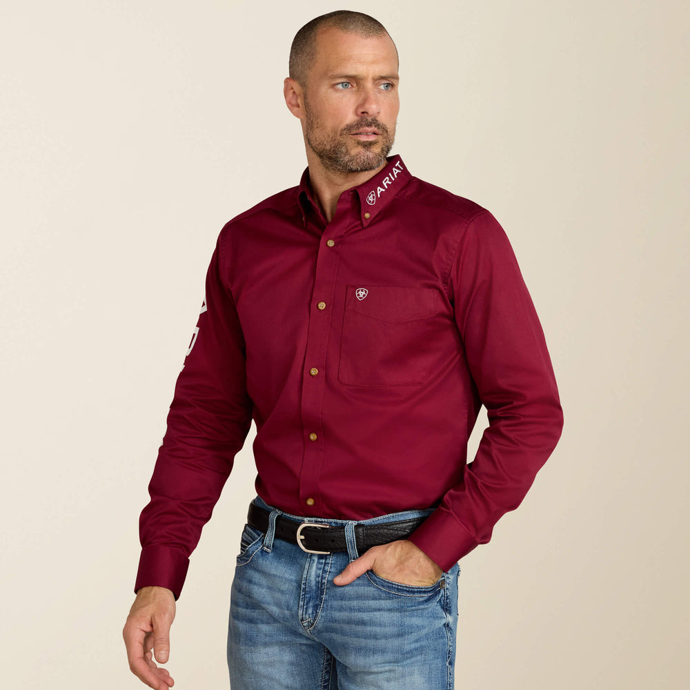 Ariat / Team Logo Twill Fitted Shirt