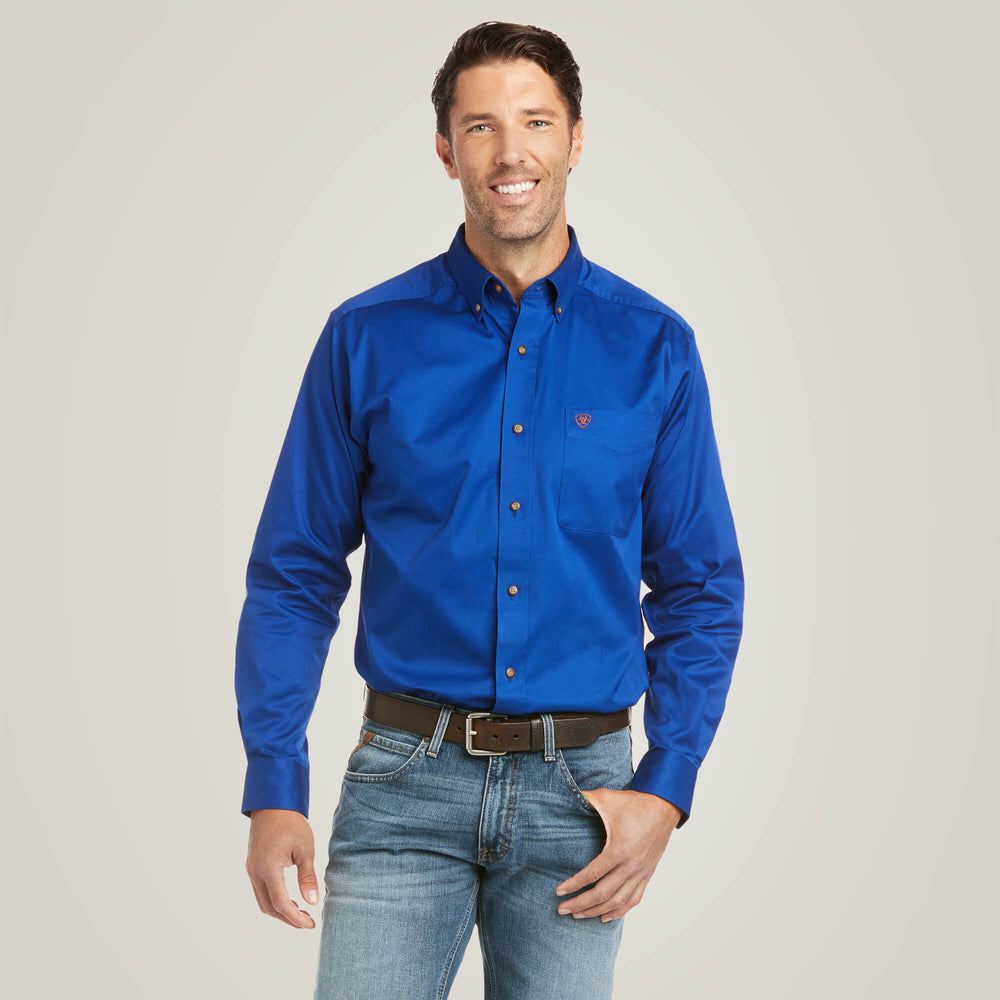 Ariat / Solid Twill Fitted Shirt