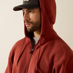 Ariat / Rebar Lightweight Label Full Zip Hoodie