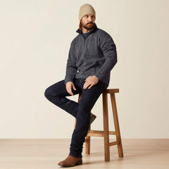 Ariat / Caldwell Logo 1/4 Zip Sweater