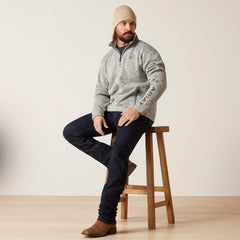 Ariat / Caldwell Logo 1/4 Zip Sweater