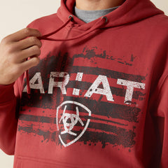 Ariat / Ariat Liquid Stamp Flag Hoodie