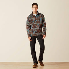 Ariat / Caldwell Logo 1/4 Zip Sweater