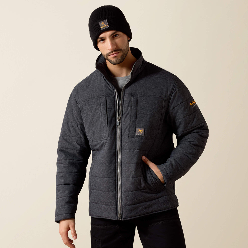 Ariat / Rebar Valiant Stretch Canvas Water Resistant Insulated Jacket