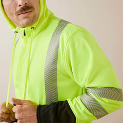 Ariat / Rebar WorkTek Hi-Vis Full Zip Hoodie