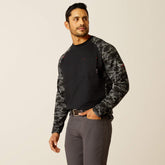 Ariat / FR AC Stretch Camo Baseball T-Shirt