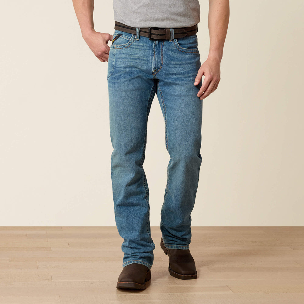 Ariat / Rebar M4 Low Rise DuraStretch Edge Boot Cut Jean