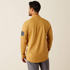 Ariat / FR Combat Stretch Patriot 1/4 Zip Work Shirt