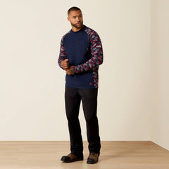 Ariat / FR AC Stretch Camo Baseball T-Shirt