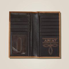 Ariat / Tooled Leather Rodeo Wallet