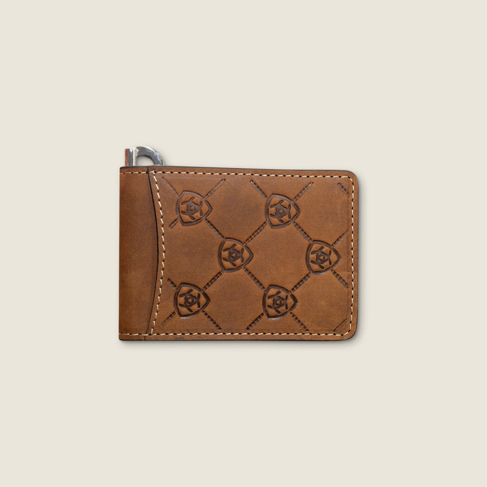 Ariat / Ariat Logo Print Money Clip Wallet