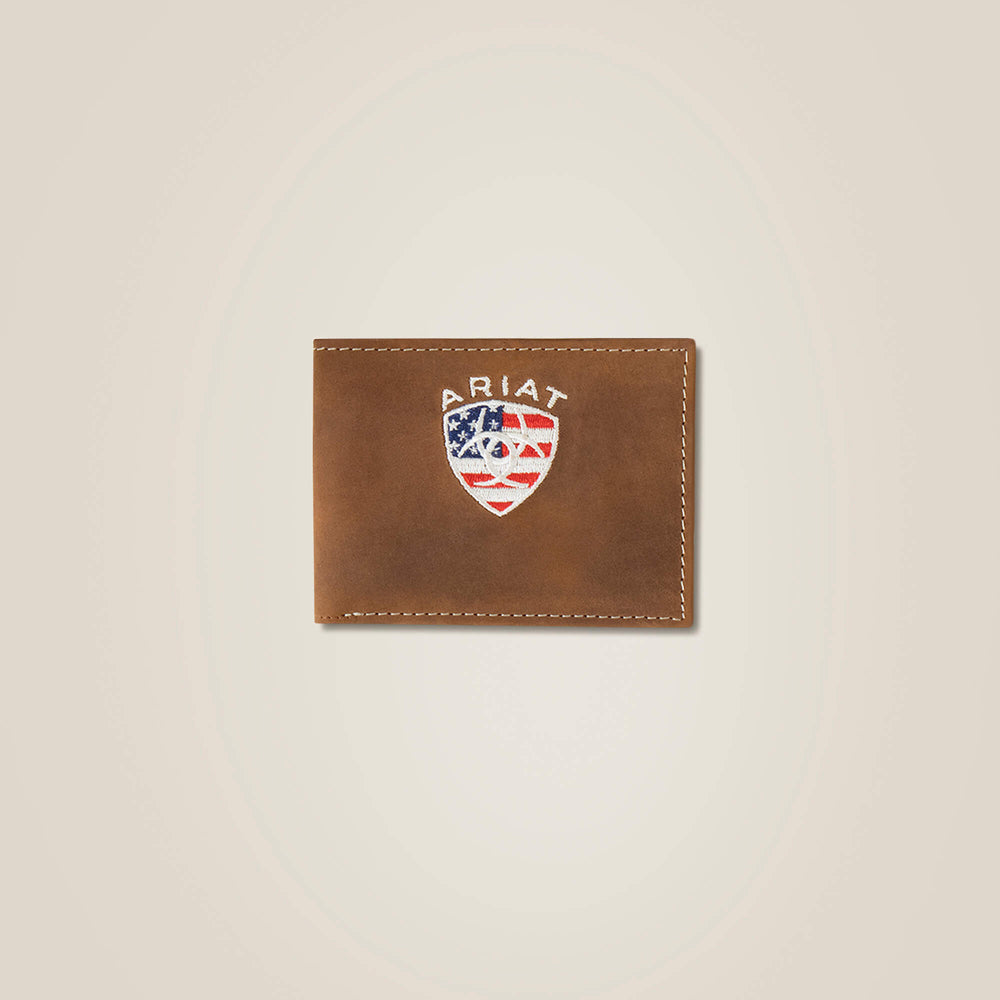Ariat / Flag Shield Bifold Wallet