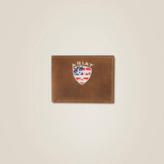 Ariat / Flag Shield Bifold Wallet