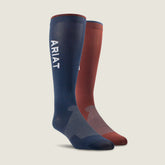 Ariat / AriatTEK Essential Performance Sock 2 Pair Multi Color Pack