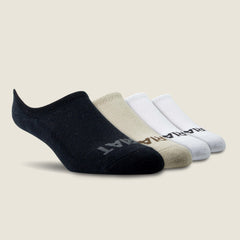 Ariat / Hilo No Slip No Show Sock 4 Pair Multi Color Pack