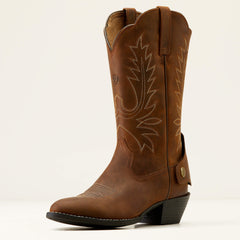 Ariat / Heritage R Toe EZ Zip Western Boot