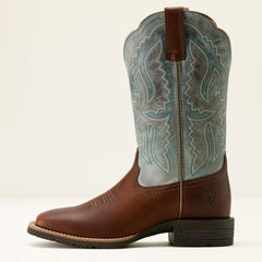 Ariat / Hybrid Ranchwork Wide Square Toe Western Boot