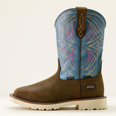 Ariat / Activator Waterproof Wide Square Toe Steel Toe Work Boot