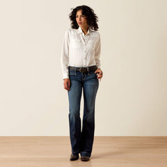 Ariat / Trouser Mid Rise Stretch Entwined Wide Leg Jean