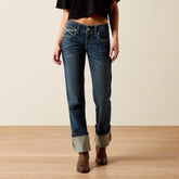 Ariat / R.E.A.L. Mid Rise Stretch Ivy Stackable Straight Leg Jean