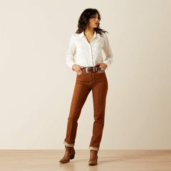 Ariat / Ultra High Rise Relaxed Straight Leg Jean