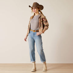 Ariat / Ultra High Rise Tomboy Straight Leg Jeans